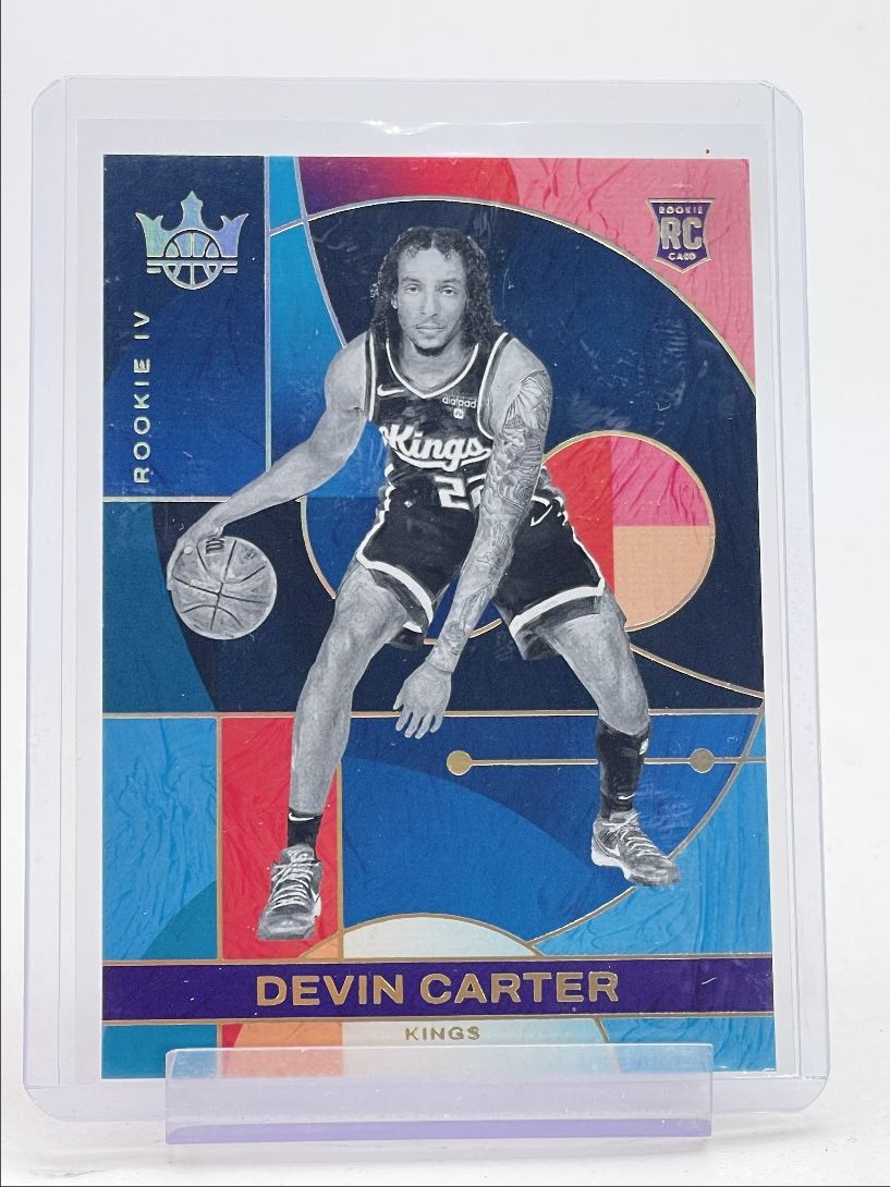 DEVIN CARTER 2024-25 COURT KINGS ROOKIE LEVEL IV SP KINGS #213 RC Q1713