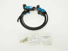 New! Hope Tech 4 V4 Right/Rear Mountain Bike Hydraulic Disc Brake Black/Blue