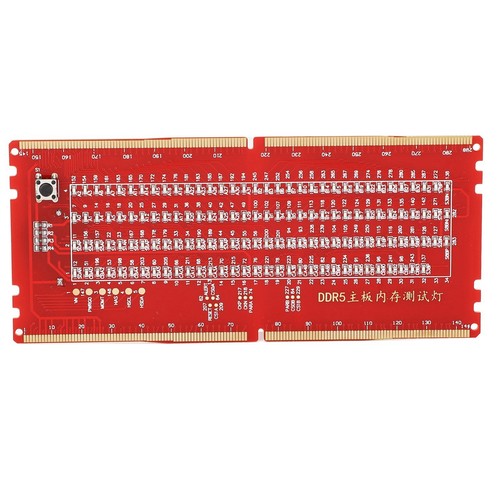 DDR5 Desktop Mainboard Test Card Memory Slot Tester Board Mit LED-Licht AK - Bild 14 von 22