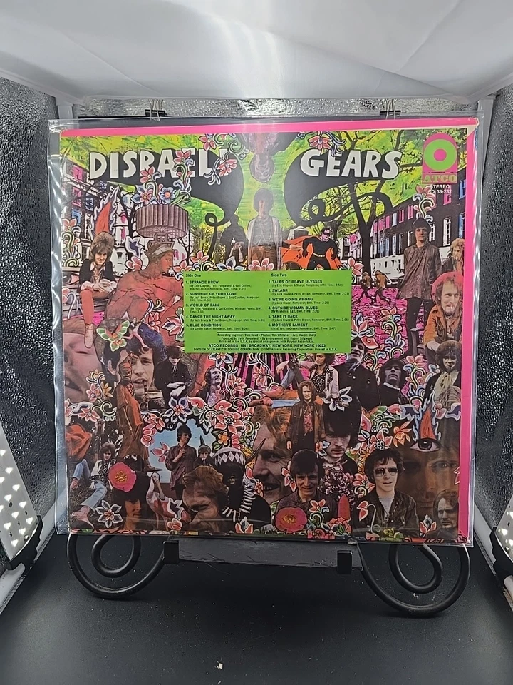 CREAM DISRAELI GEARS OG LP 1967 Atco Records Stereo SD 33-292 EX/EX Foto 2 de 4