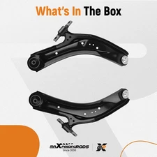 Front Lower Control Arms with Ball Joints for 2014 - 2020 Nissan Rogue Sport