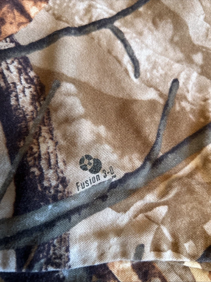 Outfitters Ridge Pants Mens Large 36/38 Camo Fusion 3D Outdoors Hunting - Image 3 of 4