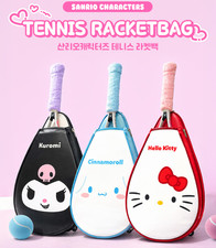 Sanrio Tennis Bag Sports Racket Shoulder Hello Kitty Cinnamoroll Kurumi