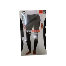 NEW 32 Degrees Women's M Base Layer Legging Pants 2-Pack  Black