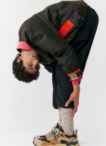 Barbour x Flower Mountain Veste Olive Fuschia Unisex Size Medium NWT - Bild 6 von 8