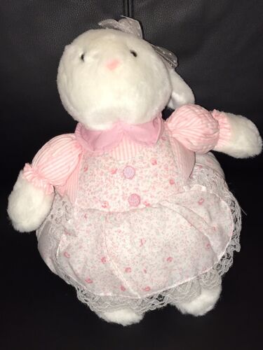 Easter Egg Basket Bunny Stuffed Plush