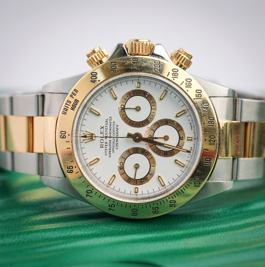 Rolex Daytona 40mm Steel Gold Oyster Perpetual 16523