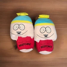 South Park Cartman Beefcake Slippers M 7-8 Comedy Central Vintage RARE