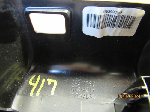 2015 Dodge Challenger Coupe Interior Rear View Mirror Trim OEM 345 1760 GTX 4217 - Picture 4 of 5