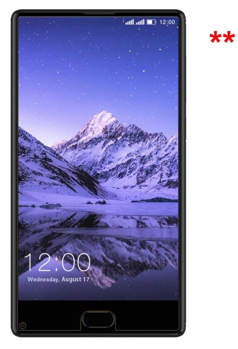 2x Pellicola per Leagoo Kiicaa Power Protettiva Protezione Cristallo