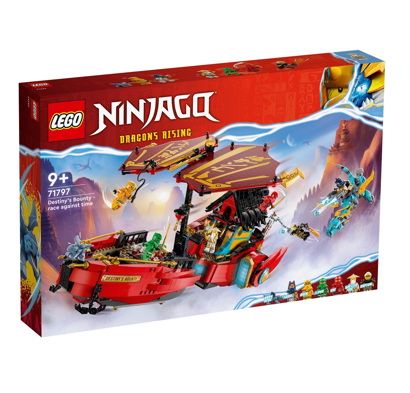 Конструктор LEGO Ninjago 71797 - Ниндзя-Флюгглер из Веттлауфа в Новом и новом мире - 46690₽