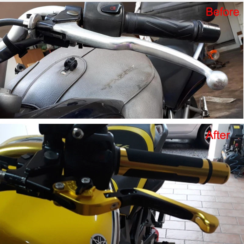 Palancas de embrague de freno aptas para BMW F650 1993-2005 F650ST 97-01 palanca de freno de embrague Foto 4 de 4