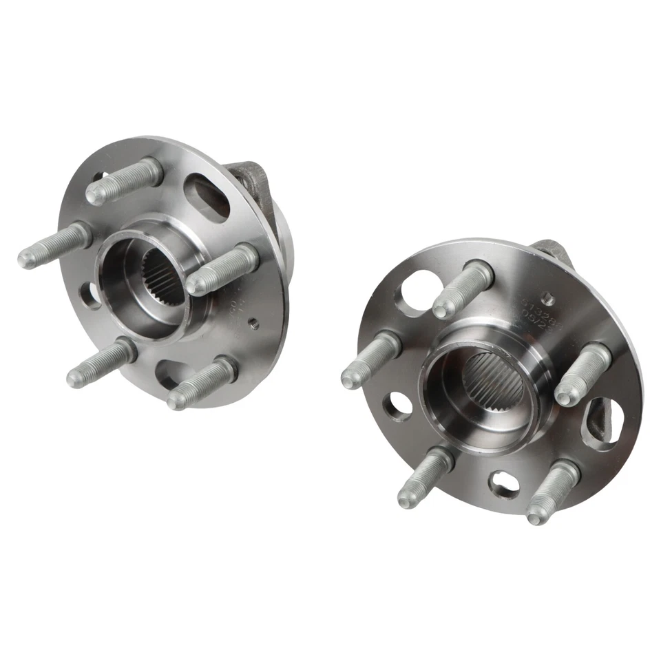 Par de cojinetes de bujes de cojinete de rueda delantera para Chevrolet Impala Equinox GMC Terrain Foto 2 de 4