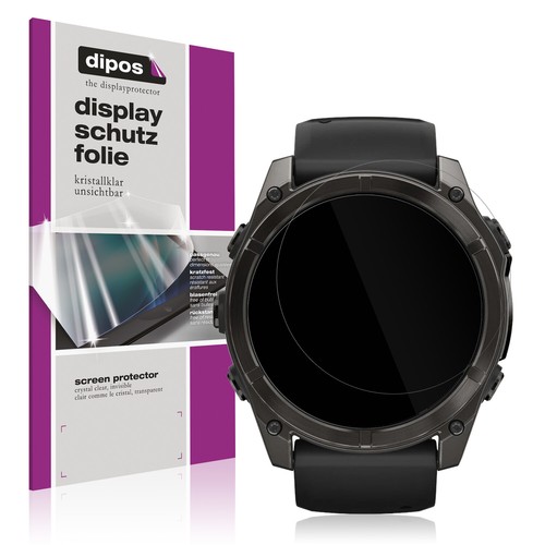 6x Film de protection d'écran pour Garmin Fenix 8 43mm protecteur clair dipos
