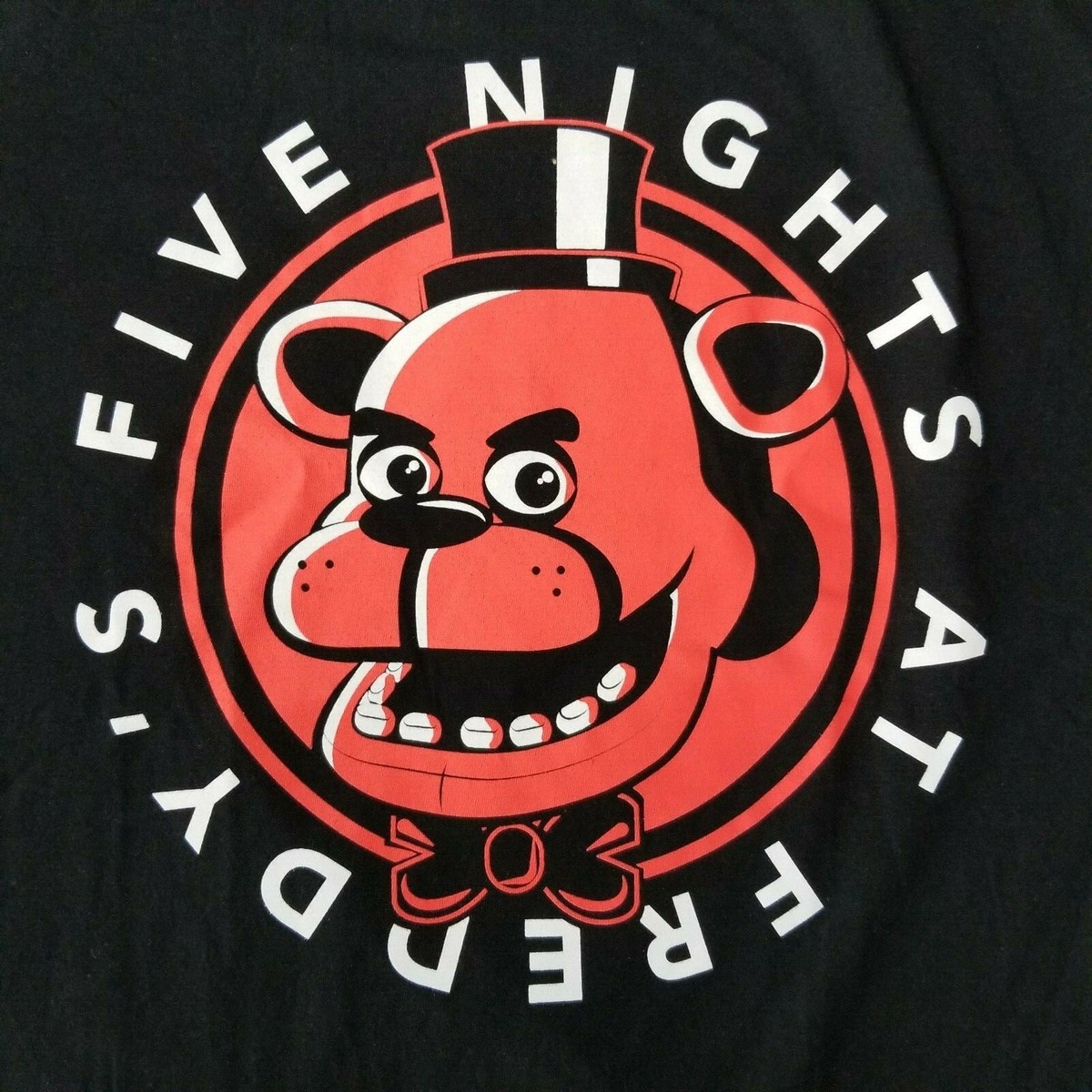 Fnaf Freddy Fazbear's Pizza Flyer Boy's Heather Grey T-shirt : Target