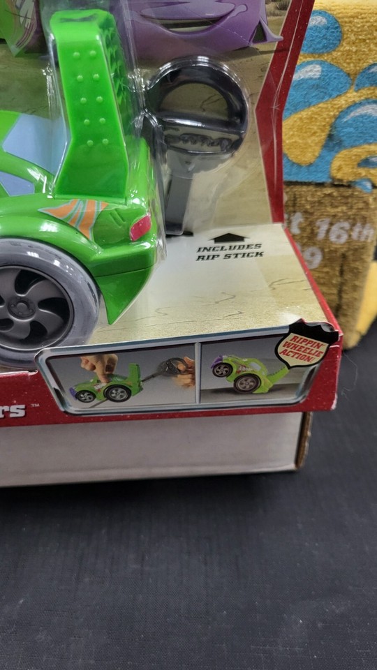 NIB WINGO DISNEY PIXAR CARS RIP STICK RACERS TOY CAR WHEELIE J5950 | eBay