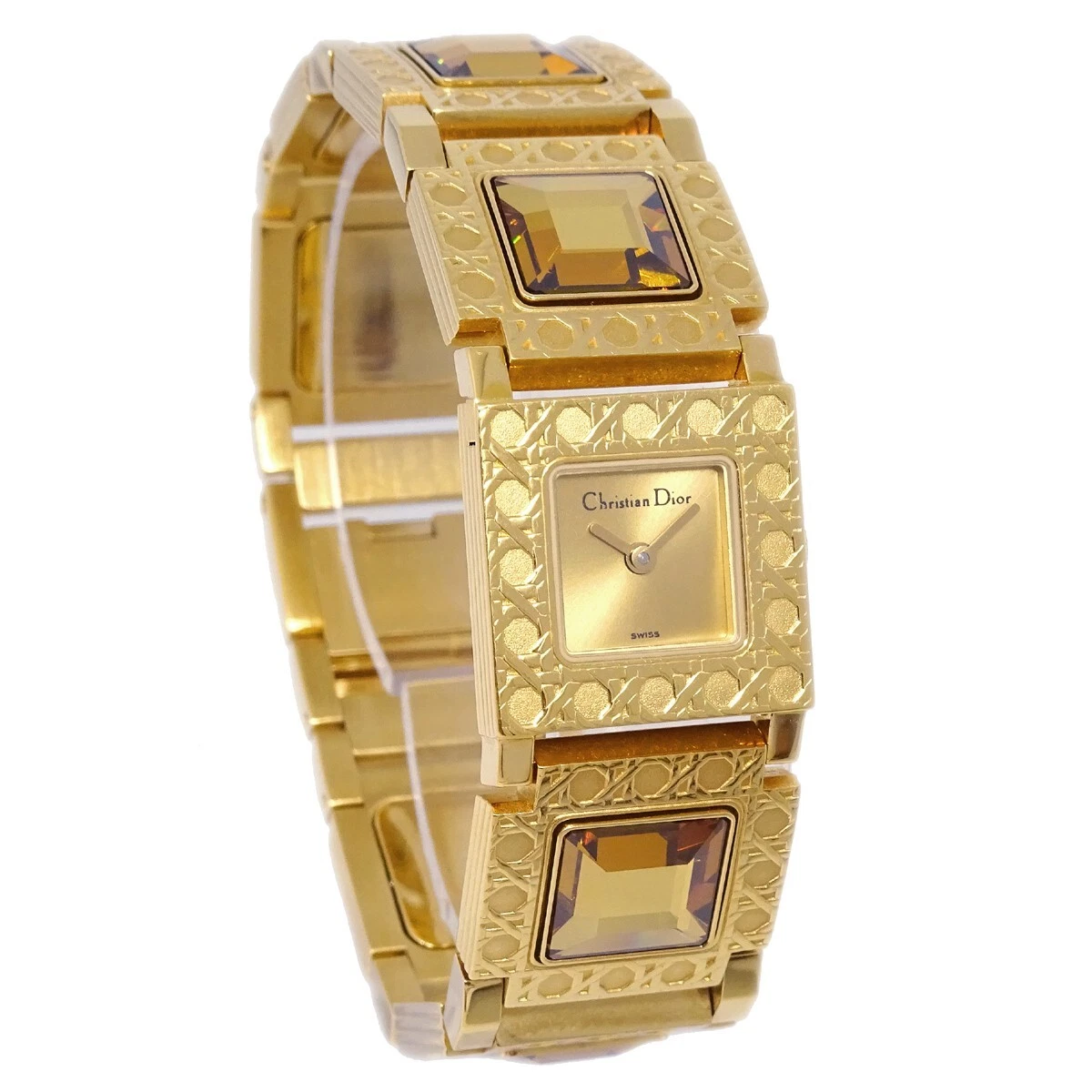 Montre Christian Dior D60 159 La Parisienne à quartz or 192772