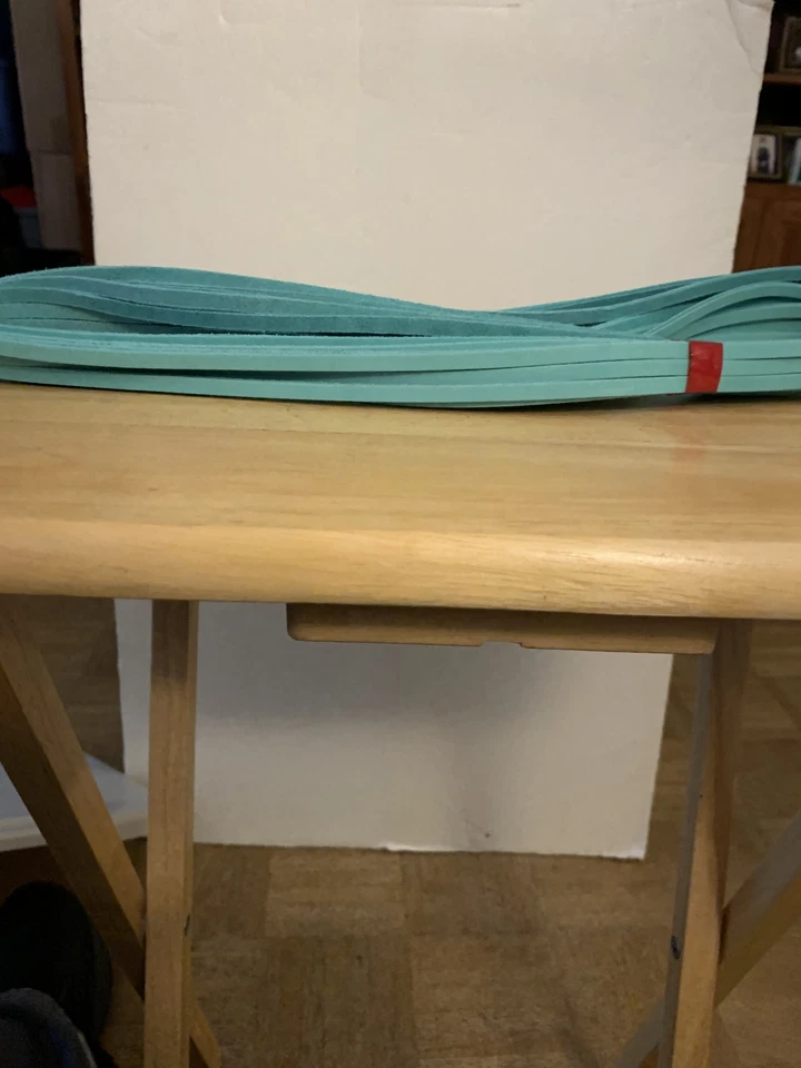 RAWLINGS/TANNERS PREMIUM LEATHER GLOVE LACE 1/4" BY 72" MINT