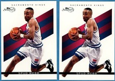 2008-09 Topps Signature Spud Webb 158 & 1674/2325 #TS-SWE