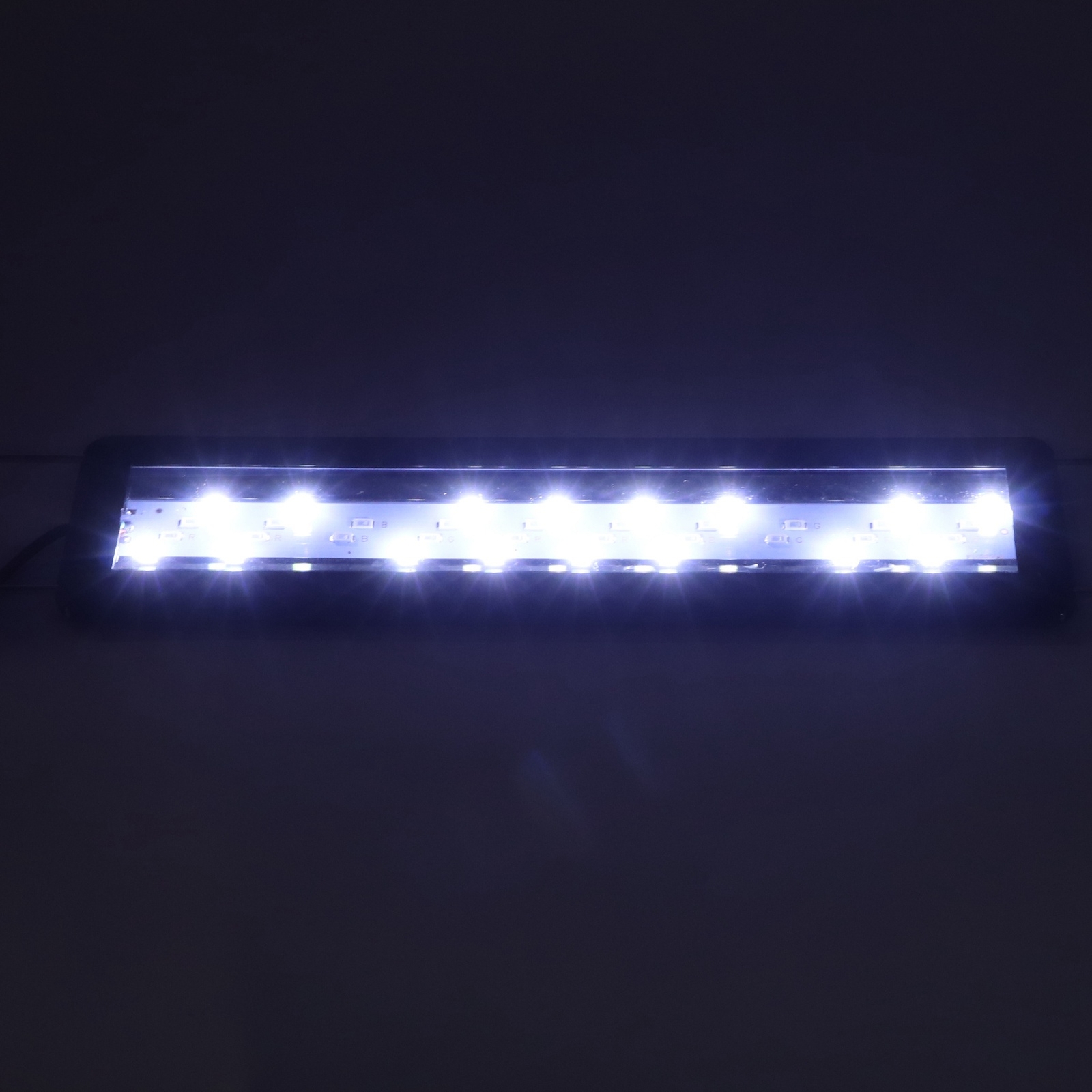 LED Aquarium Light Color Changing 3 Levels Adjustable 4 Rows Fish Tank