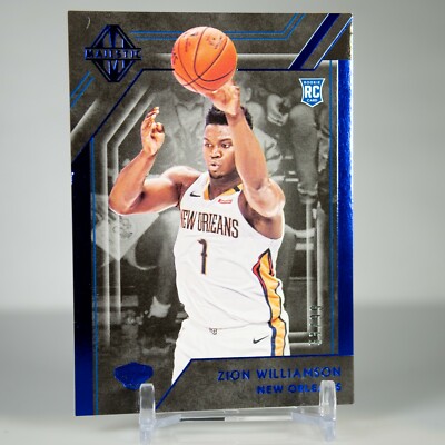 NBAカード　Zion williamson RC BLUE 99シリ Zion Williamson Majestic Blue /99 RC 2019-20 Panini