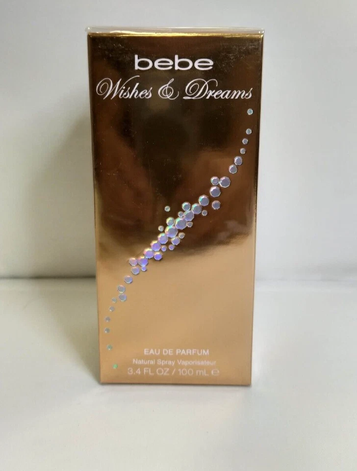 Perfume Bebe Wishes and Dreams de Bebe 3,4 OZ eau de parfum spray para mujer NUEVA CAJA SELLADA Foto 2 de 3