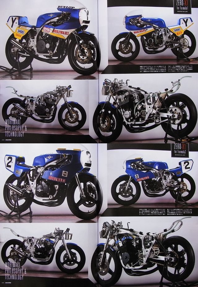 BOOK] RACERS vol.20 Moriwaki in 83-85 ZERO Fighter X1 X7 Honda CBX