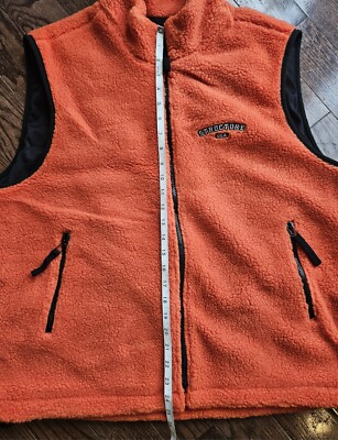Vintage 90's STRUCTURE Men's Fleece Zippered Vest Size XL