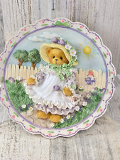 Cherished Teddies Mother's Day Dated 1997 Plate 1996 Enesco