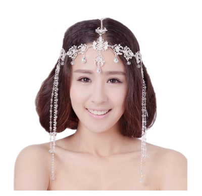 teardrop headpiece