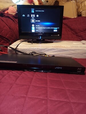 Sony BDP-S370 Blu-ray Player No Remote (TV, Movie, & Cords Not Included)