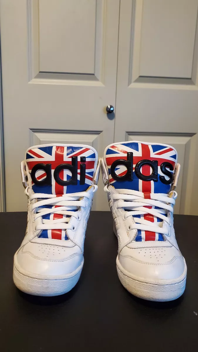 Limited Edition Adidas x Jeremy Scott Instinct Hi Union Jack Size: 7.5 | eBay