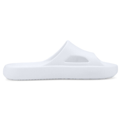 Puma Shibui Cat Slide  Mens White Casual Sandals 385296-01
