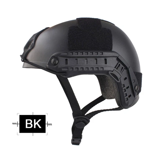 Emerson Tactical Fast Helmet Airsoft MH Type Casque w/ NVG Shroud + Side Rail - Bild 7 von 13