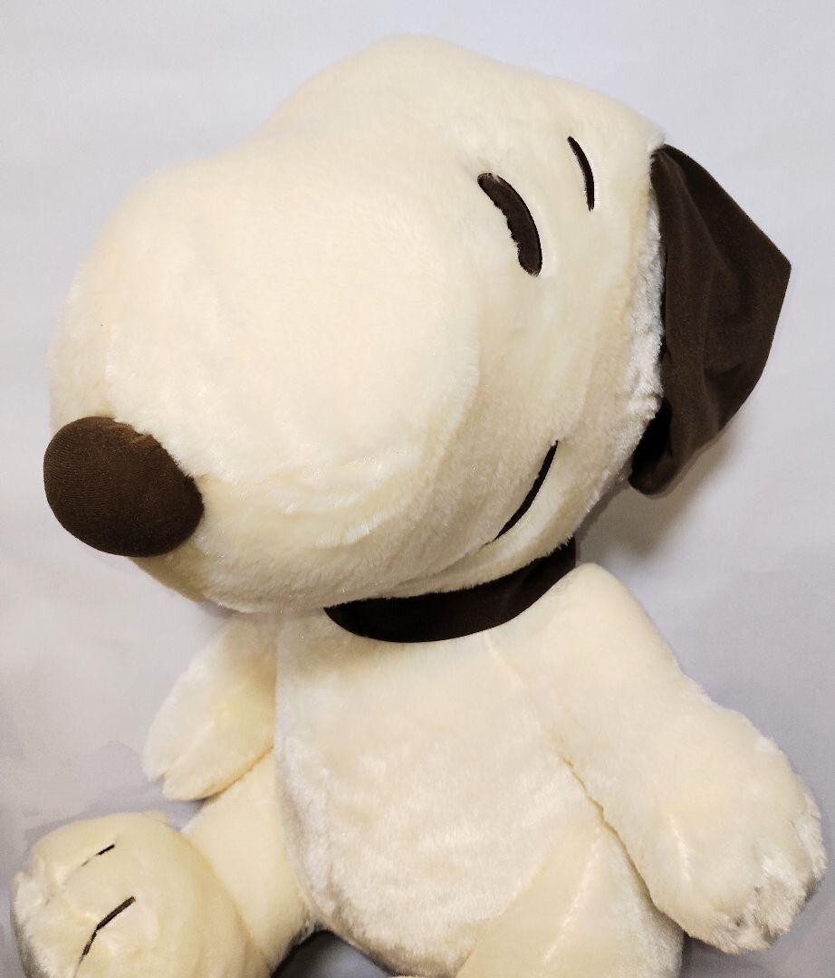 RARE Snoopy Grande BIG Plush doll Brown Sitting ver. 2024 from