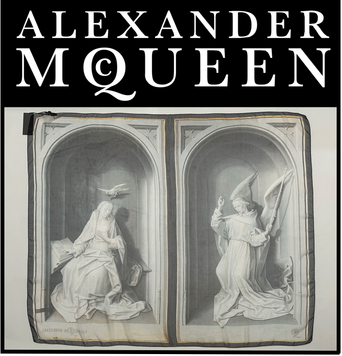 Alexander McQueen 'Angels' A/W 2010 Angels & Demons Vintage Scarf