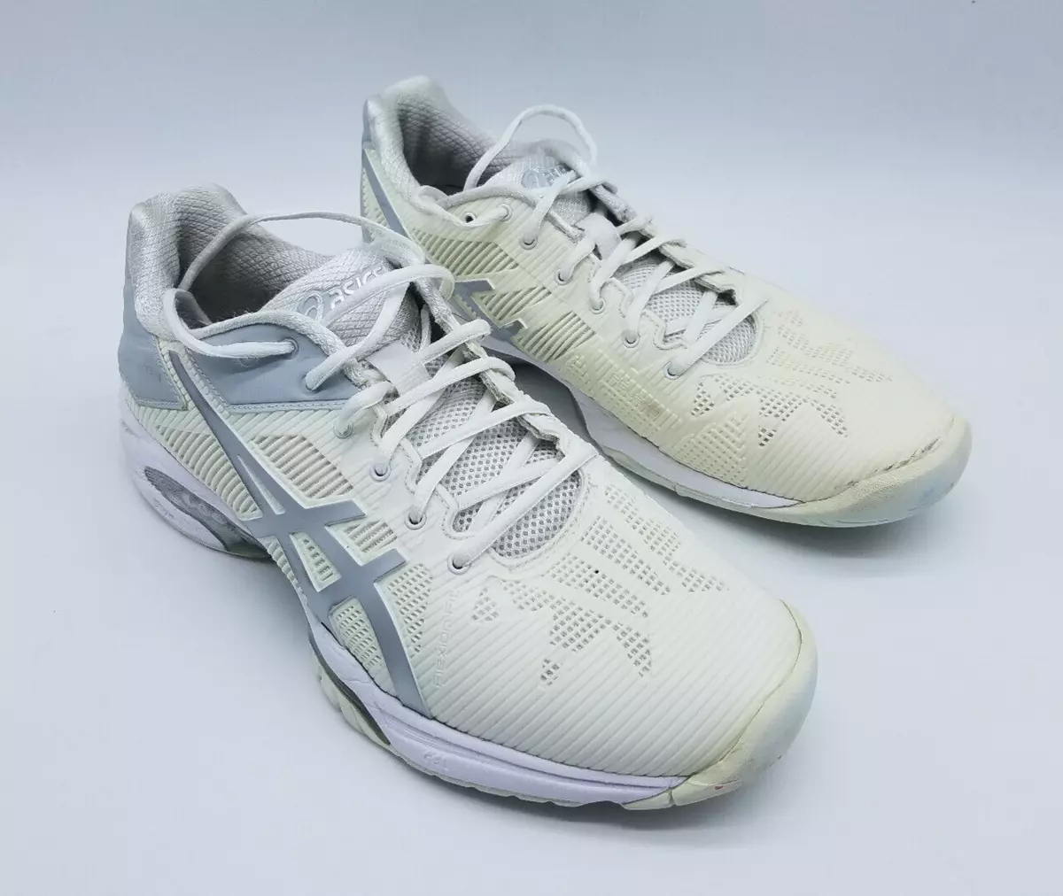 opwinding Consumeren doel Asics Gel-Solution Speed 3 Women&#039;s Size 7.5 Tennis Shoes White Gray |  eBay