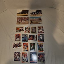 4 Mile High Stadium Real Photos, Players+16 Trading Cards, John Elway, Thomas+