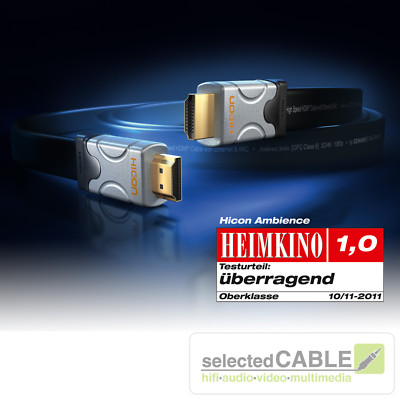 HICON Ambience 1,5m 4K HDMI Kabel High-Speed 2160P 100 hz ARC 3D | HIA-HFHF-0150