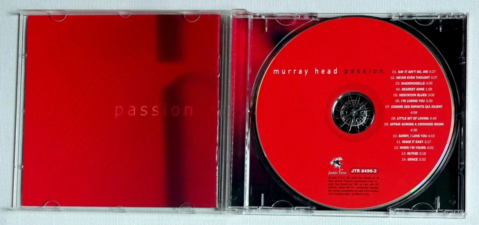 Murray Head - Passion (CD - JTR 8496-2 / 2002) - Bild 3 von 3
