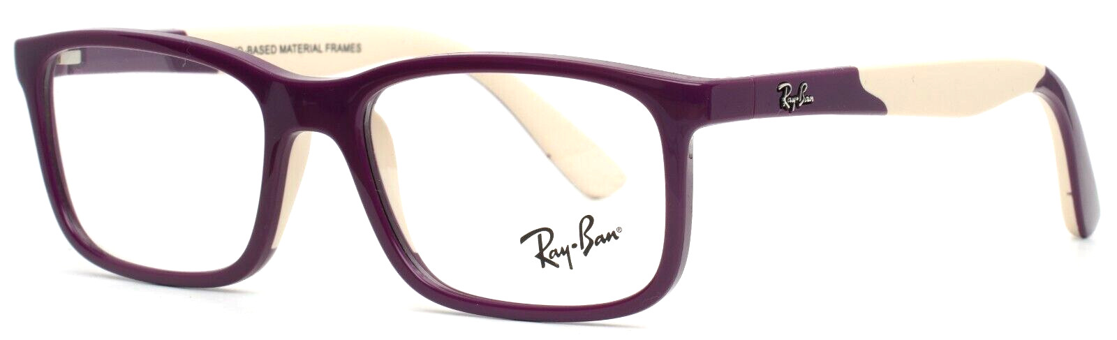 RAY BAN RB1621 3931 Purple On Light Brown Unisex Kids Eyeglasses 47-15-130