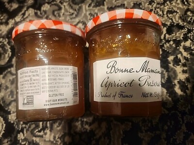 Bonne Maman Apricot Preserve - 13 Oz Jar Of All Natural Fruit Spread