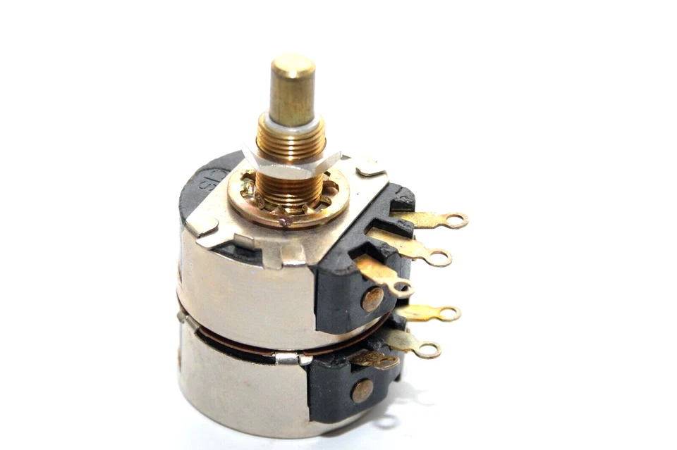 MIL spec Dual Potentiometer von CTS, 100 Ohm + 1 kOhm / 2 W, Doppel-Poti, NOS - Bild 2 von 4