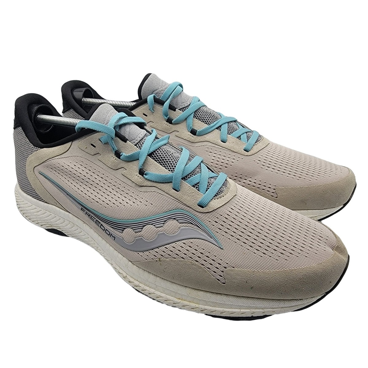 Saucony Mens Freedom Gray Running Shoes Sneakers Size 15 S20617-35