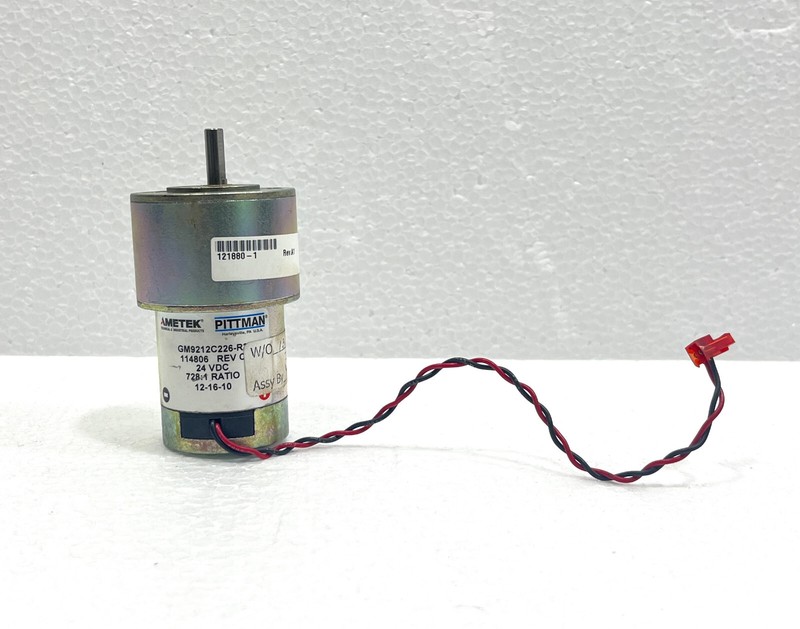 Ametek Pittman GM9212C226-R3 Servo Gear Motor 24 VDC 728:1 Ratio