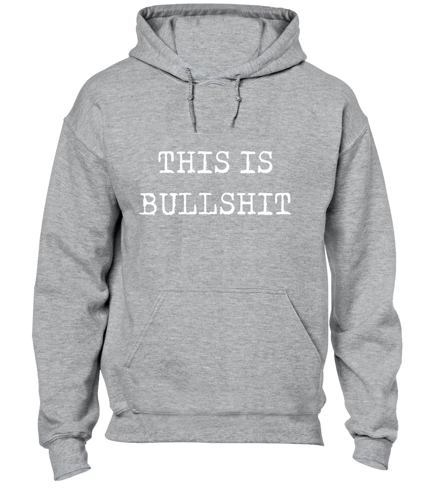 RHUDE FELPA CON CAPPUCCIO THIS IS BULLSH*T DIVERTENTE SCHERZO MALEDUCATO DESIGN NOVITÀ POLITICA STARMER