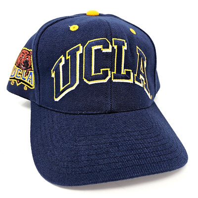 Vintage Authentic Colosseum Athletics UCLA Bruins Wool Hat Cap Men's Navy Blue