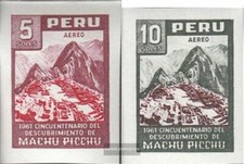 peru 603-604 neuf 1961 Inkastadt