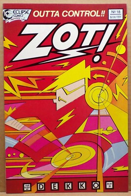 Zot #18 --1988--B & W --NM !!