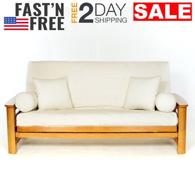 Futon Mattress Sofa Covers Couch Full Size Bed Washable With